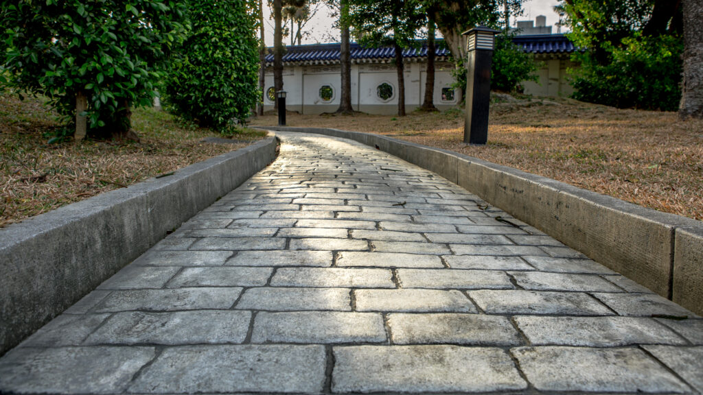 concrete sidewalk